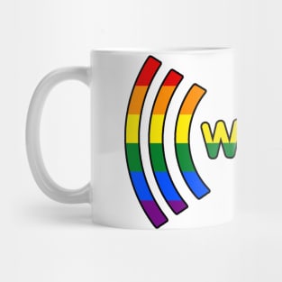 WiFi Sign Rainbow Mug